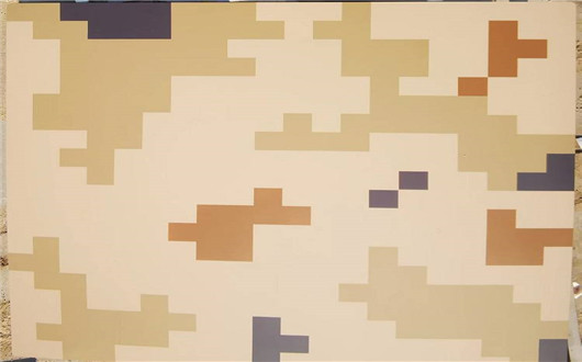 长寿荒漠迷彩漆喷涂